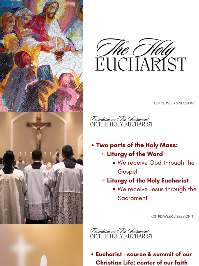 Short Catechism On The Mass of The Holy Spirit | PDF