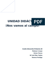 UNIDAD DIDÁCTICA. Nos Vamos Al Campo.