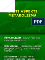 Opšti Aspekti Metabolizma