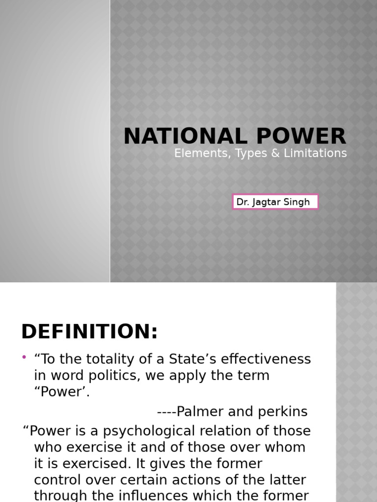 NATIONAL POWER SIMPLE DEFINITION visual data 4