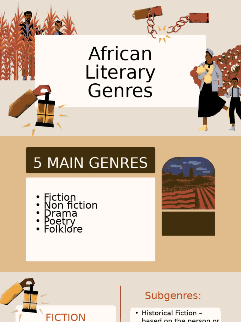 African Literary Genres | PDF