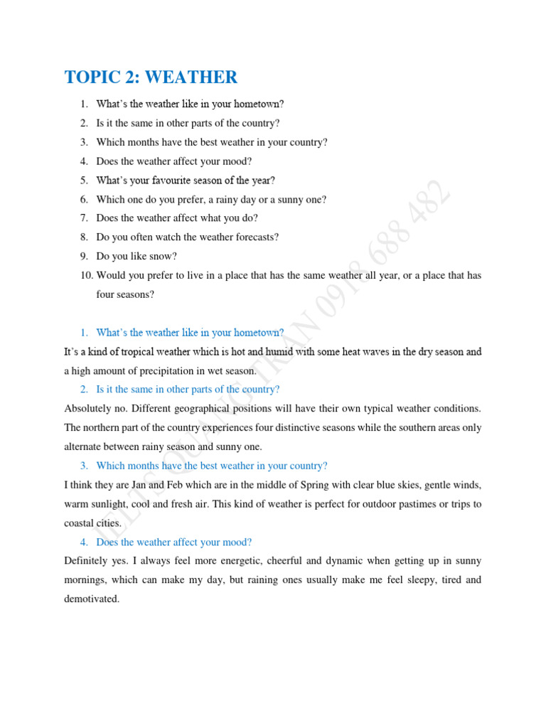 2 Weather | PDF