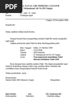 Download Surat Undnagan Natal by Gito Liem SN76006164 doc pdf