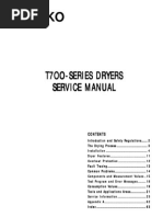 Download ASKO T700-Series Dryer Service Manual by Samurai Appliance Repair Man SN76007965 doc pdf