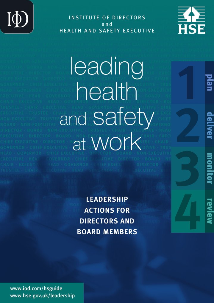 Indg 417 PDF Occupational Safety And Health Board Of Directors