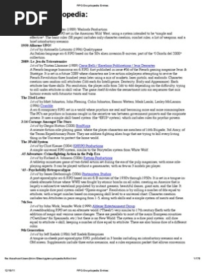 Rpg Encyclopedia Role Playing Games Tabletop Games - 