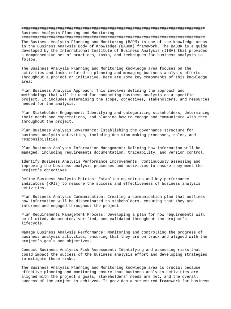 business-analysis-planning-and-monitoring-pdf