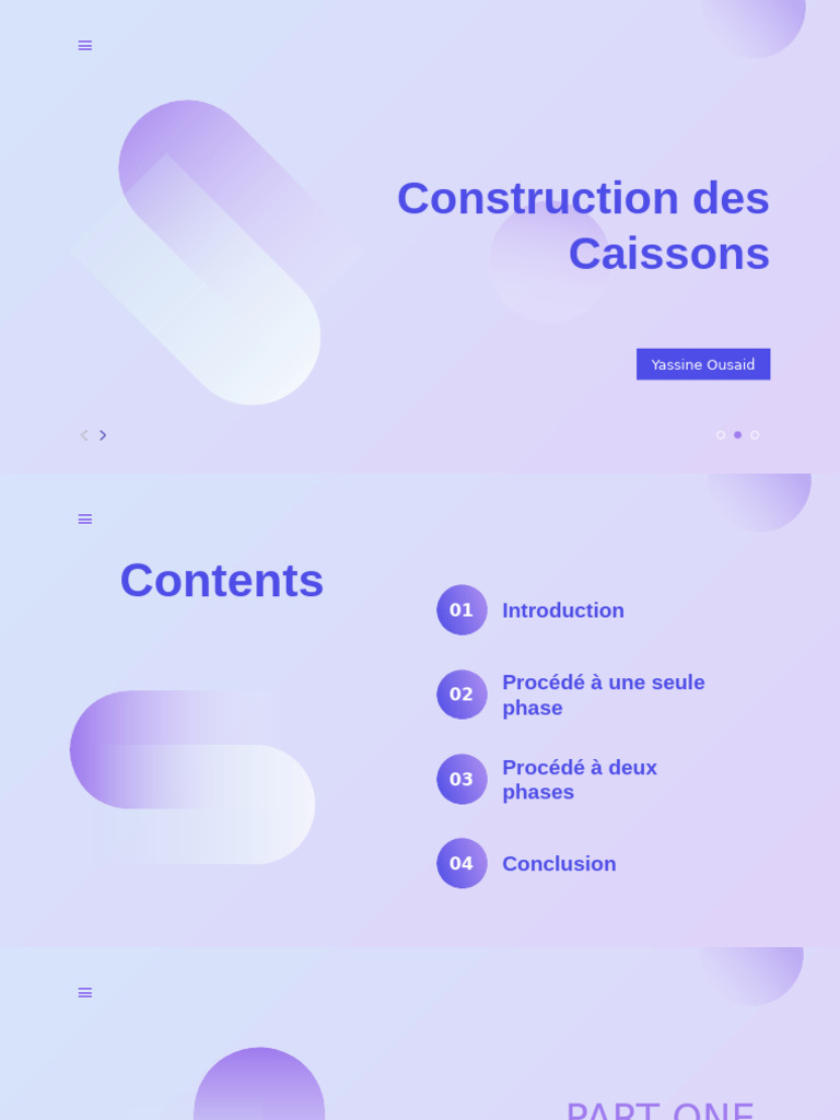 Construction Des Caissons | PDF