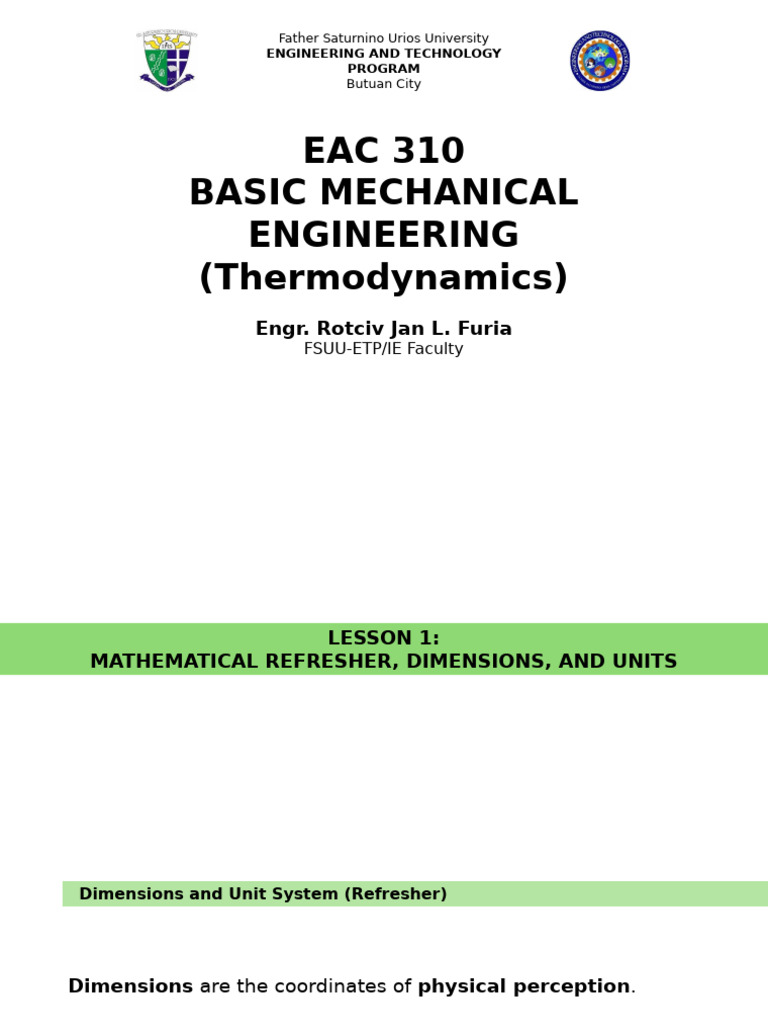 Eac 310 Lesson 1 | PDF