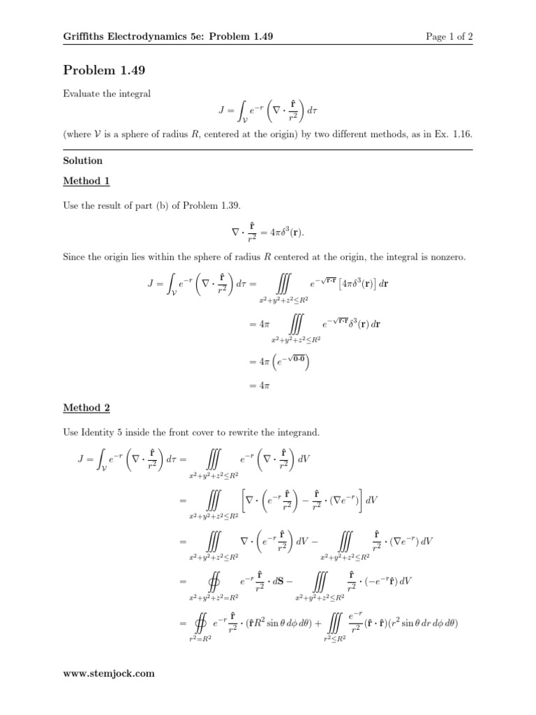 Griffiths ED5 e CH 1 P 49 | PDF