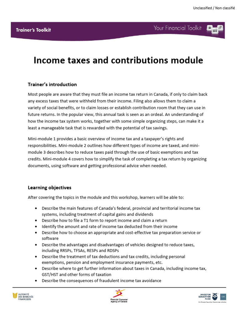 Taxes | PDF