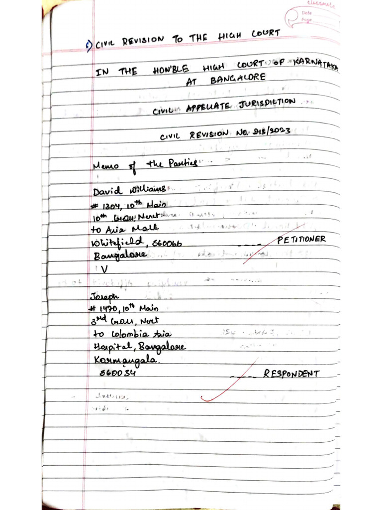 Civil Revision | PDF