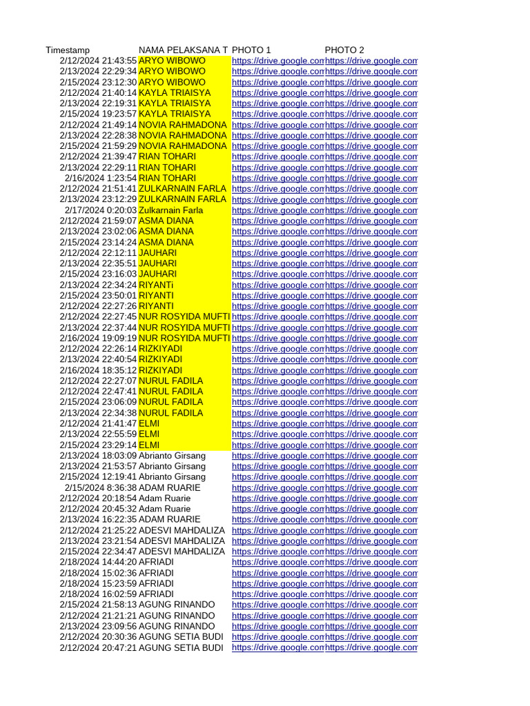 Form a semua pdf
