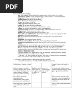 T&E Outline