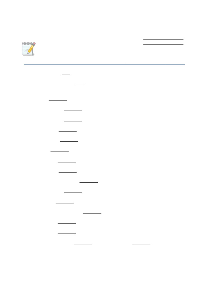 Present Tense Exercise 9 | PDF