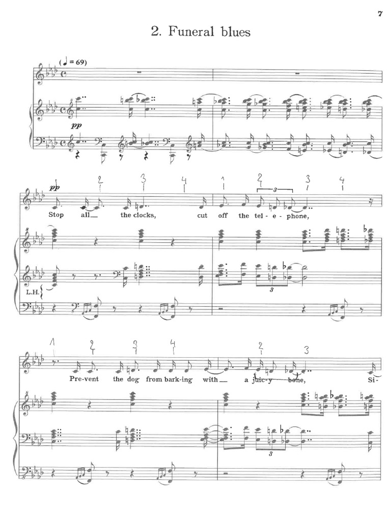 Funeral Blues Gedicht Deutsch