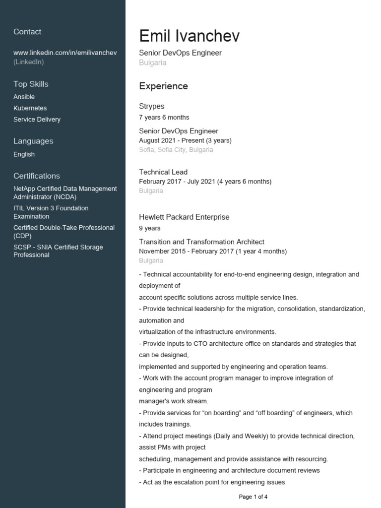 Profile | PDF