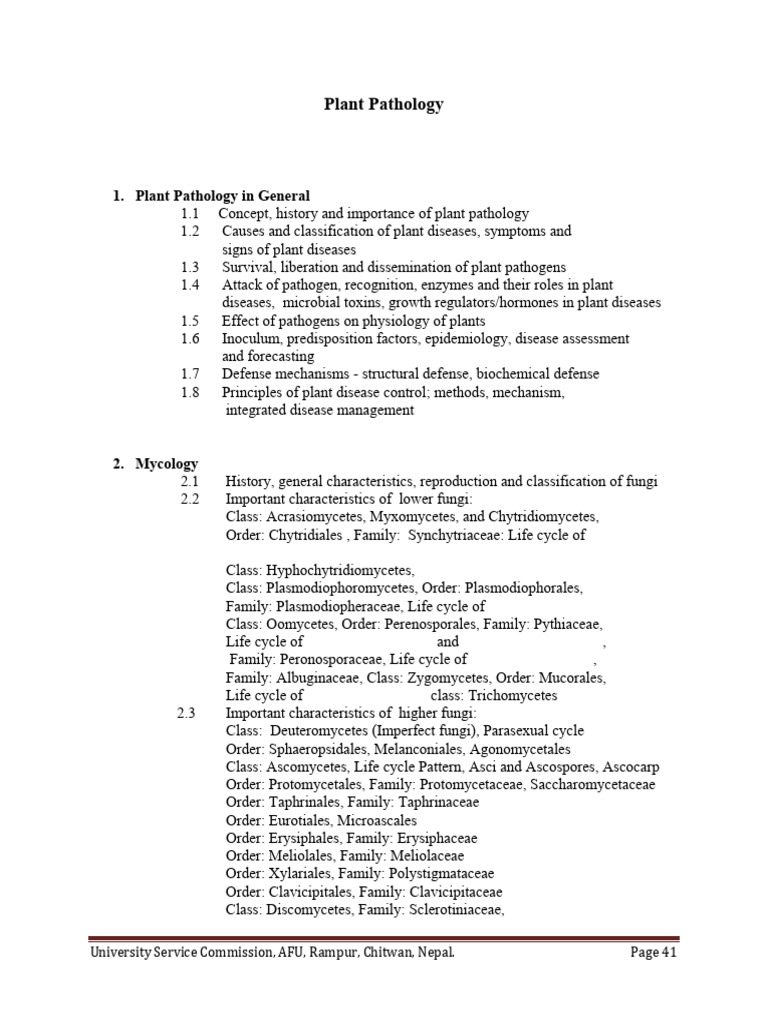 Plant Pathology Pdf