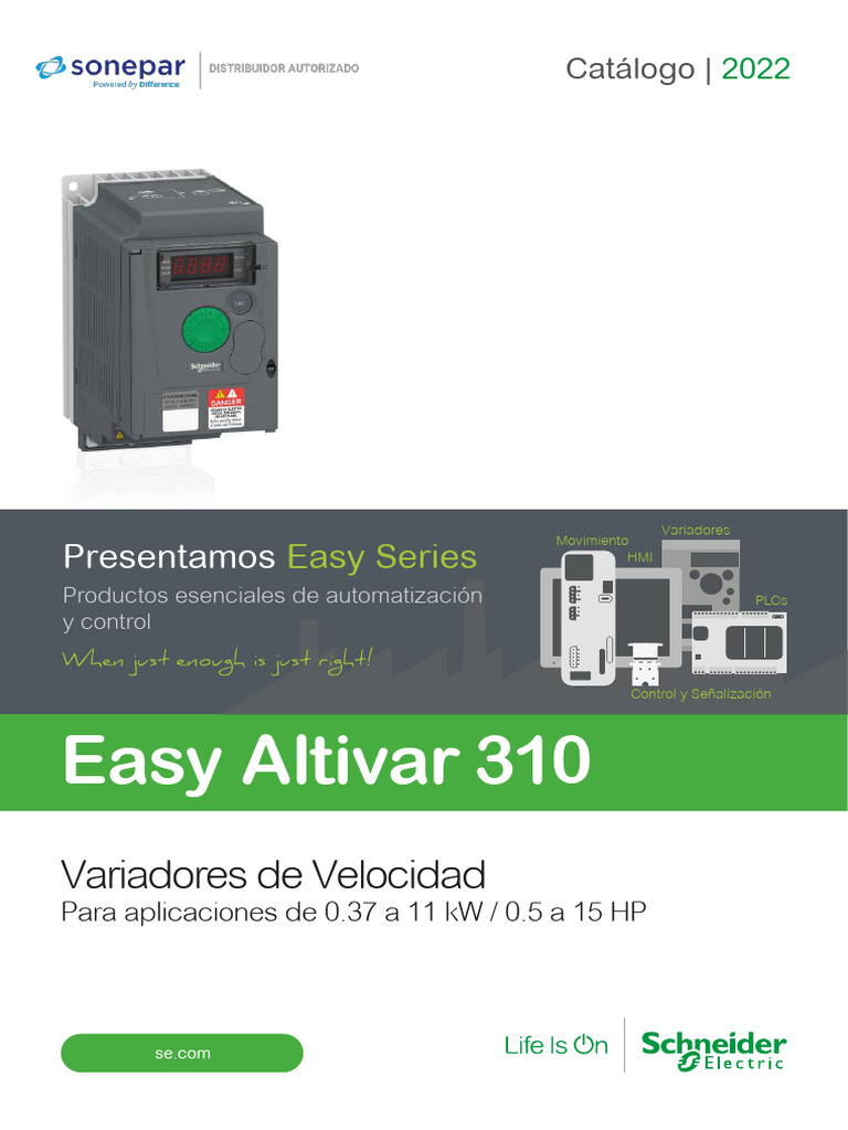 Catalogo-ATV310 Compressed | PDF | Technology & Engineering