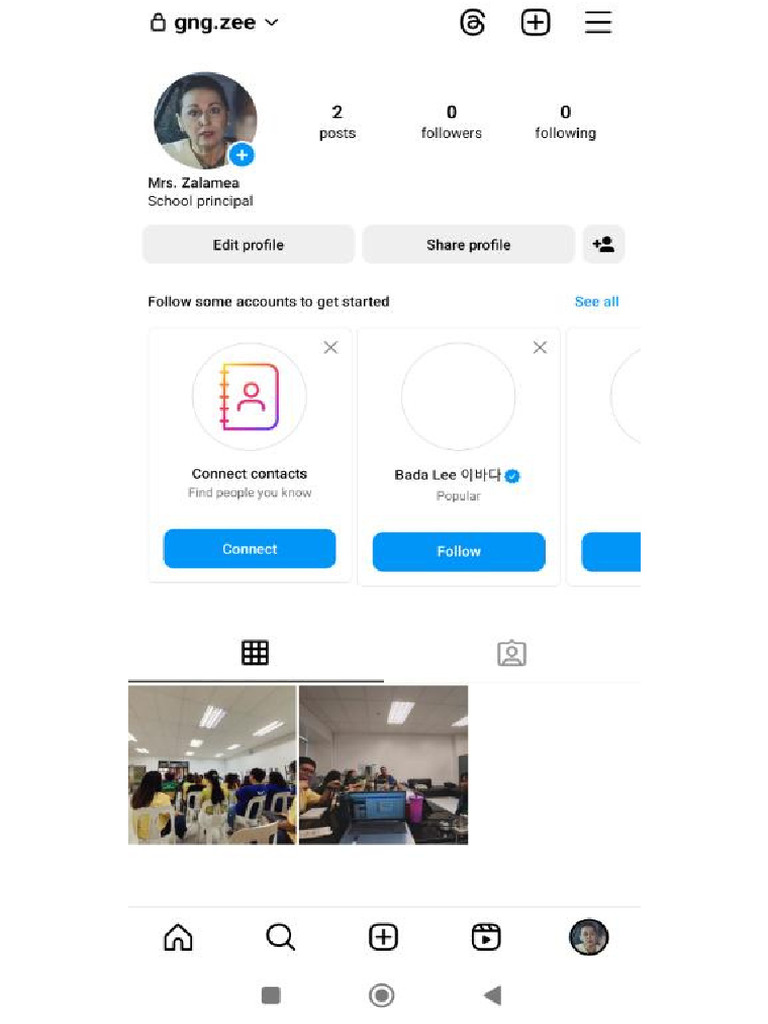 Pagsusuri Sa Tauhan Instagram Template | PDF