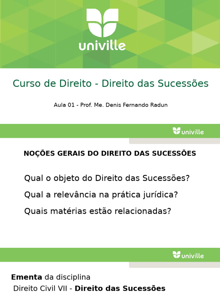 Unidade 01 - Aula 01 - Apresentacao Da Disciplina DS | PDF