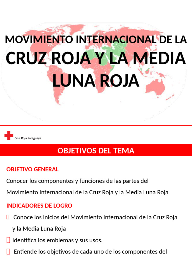 Movimiento Internacional de La Cruz Roja y La Media Luna Roja | PDF