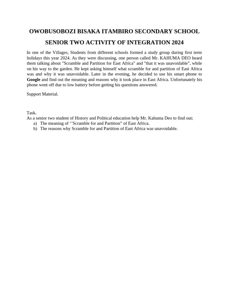 What Is History And Political Education Pdf