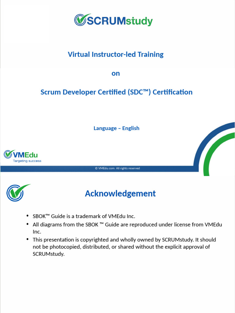 Scrum Developer Exam | PDF