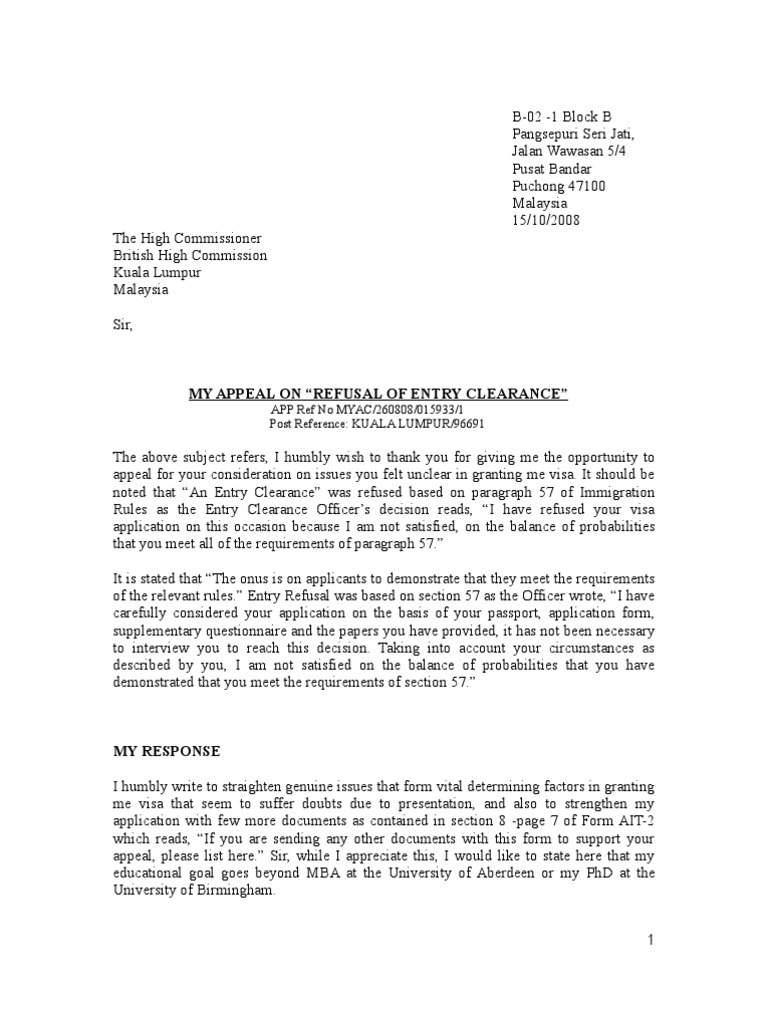 UK Visa Appeal 2 | Overdraft | Travel Visa