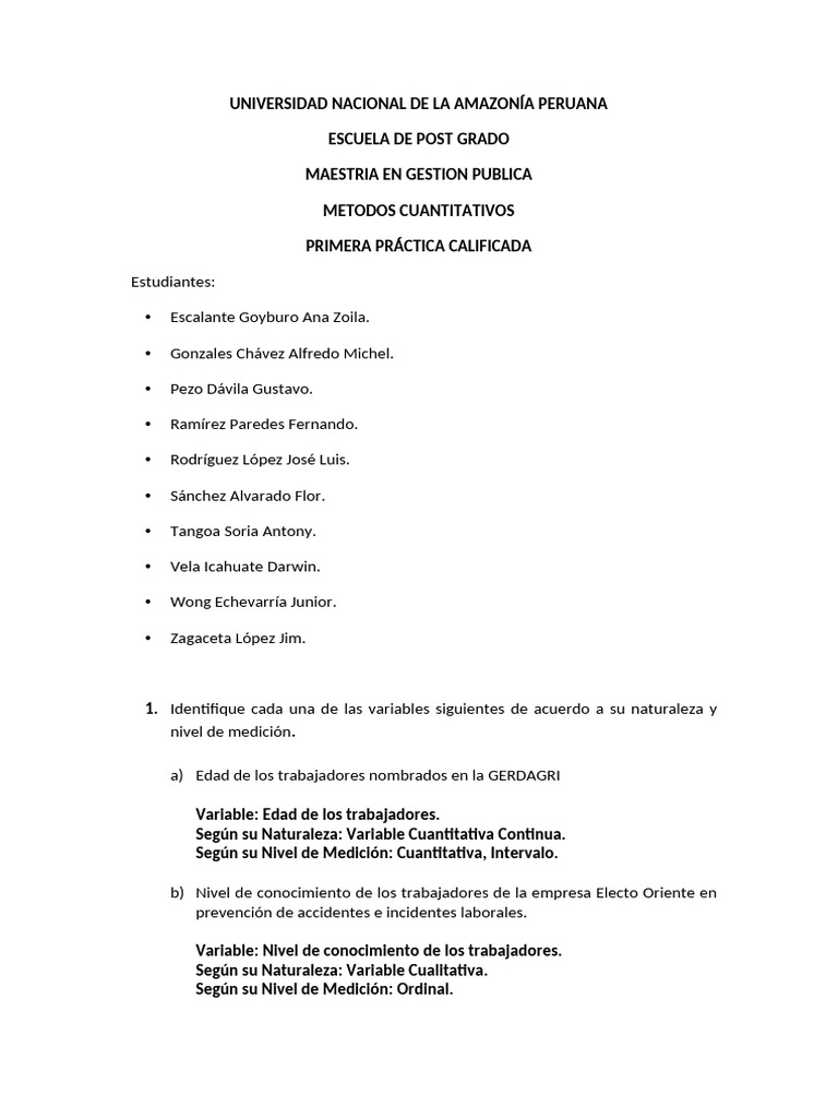 Practica I | PDF