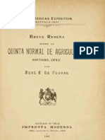 Breve Reseña Sobre La Quinta Normal de Agricultura