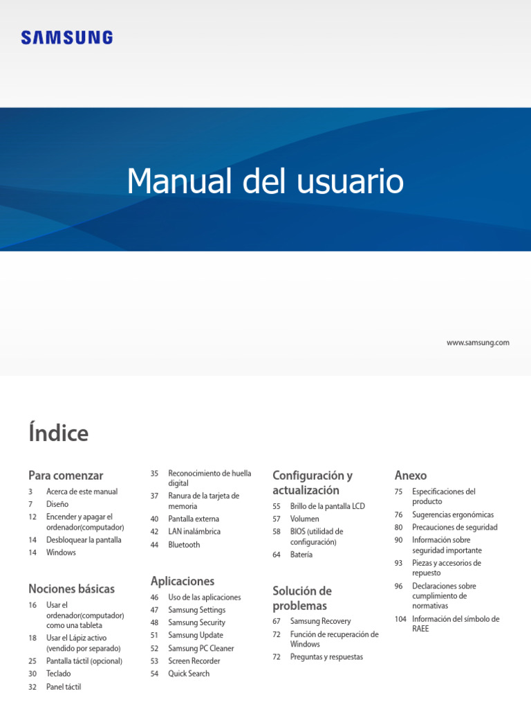 User Manual Spanish | PDF