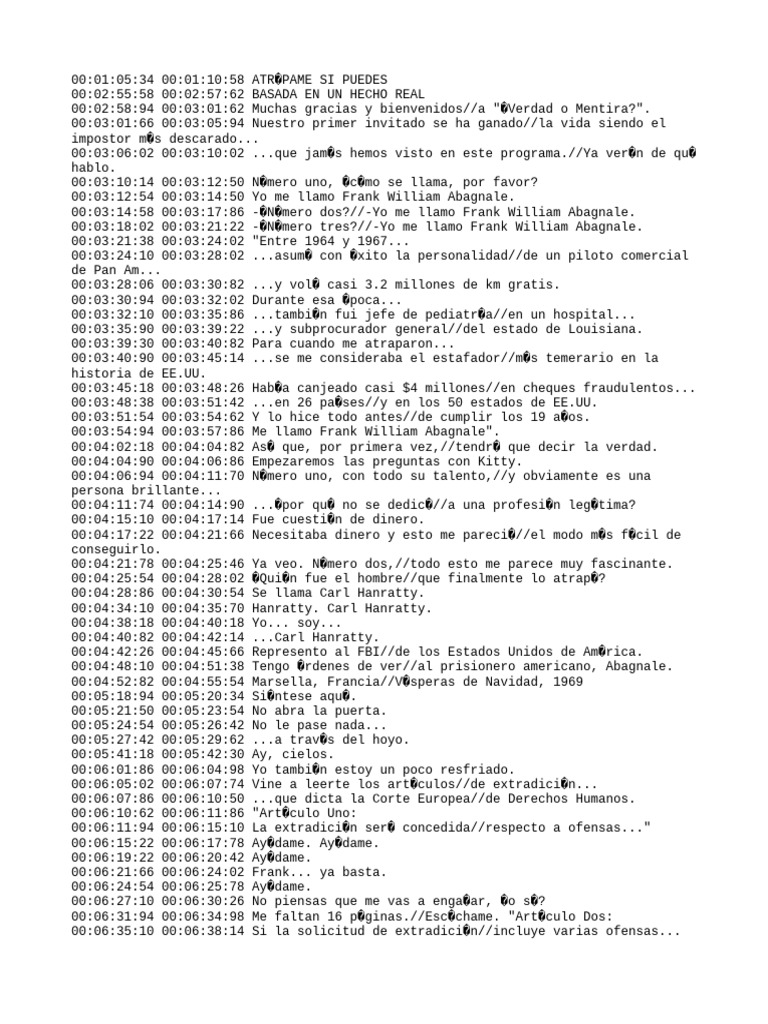 Catch me if you can pdf