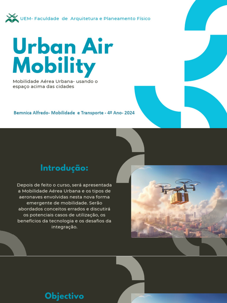 URBAN AIR MOBILITY - Bemnica Alfredo - 2024 | PDF