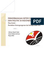An Sistem Demokrasi Dan Politik Di Indonesia