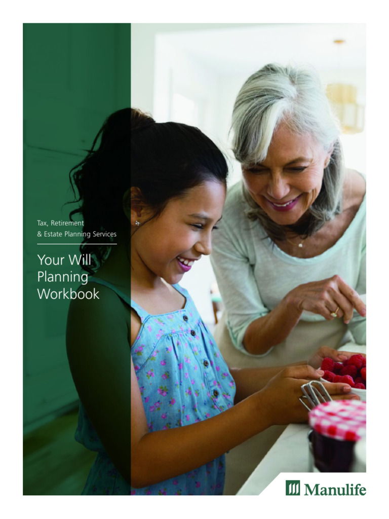 Will Planning Work Book | PDF