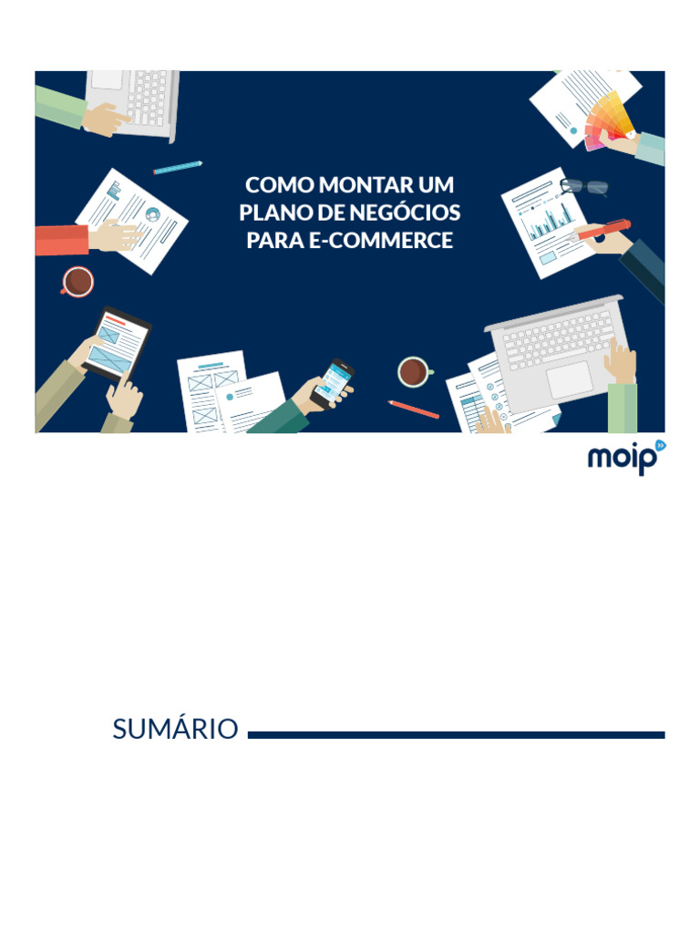 Como Montar Um Plano de Negcios para E-Commerce | PDF