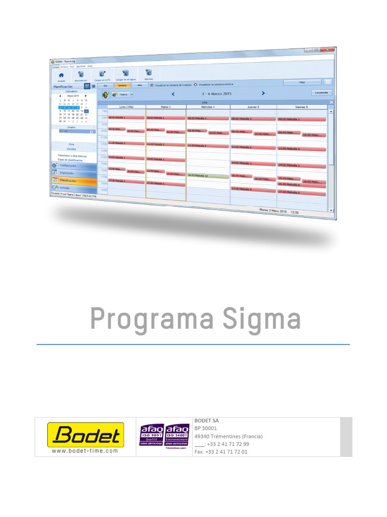 607791F Manual Del Ususario Software Sigma | PDF
