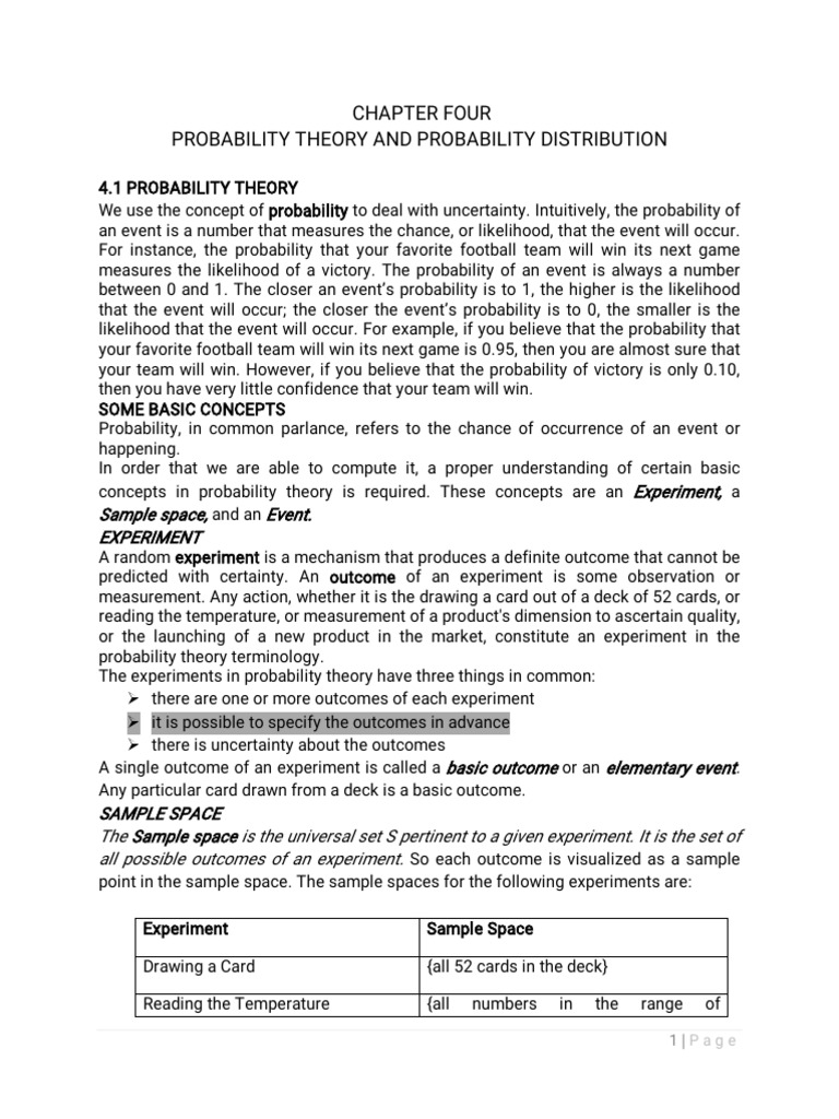 Statics For Management Chapter 4 | PDF