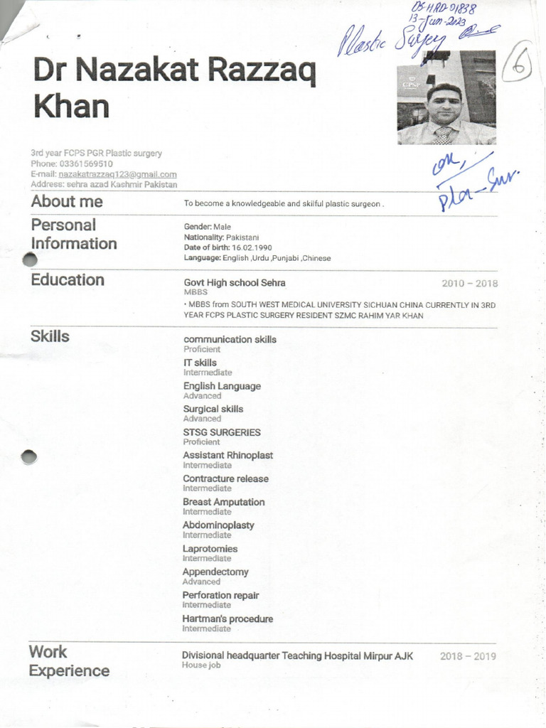 Dr. Nazakat Razzaq | PDF