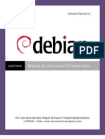 Manual de Instalación de DEbian Linux