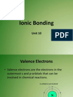 Ionic Bonding: Unit 10