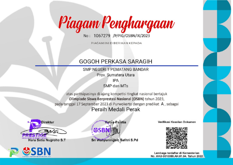 Piag - Ipa - Osbn 2023 | PDF