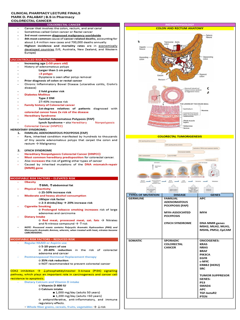Colorectal Cancer Trans | PDF