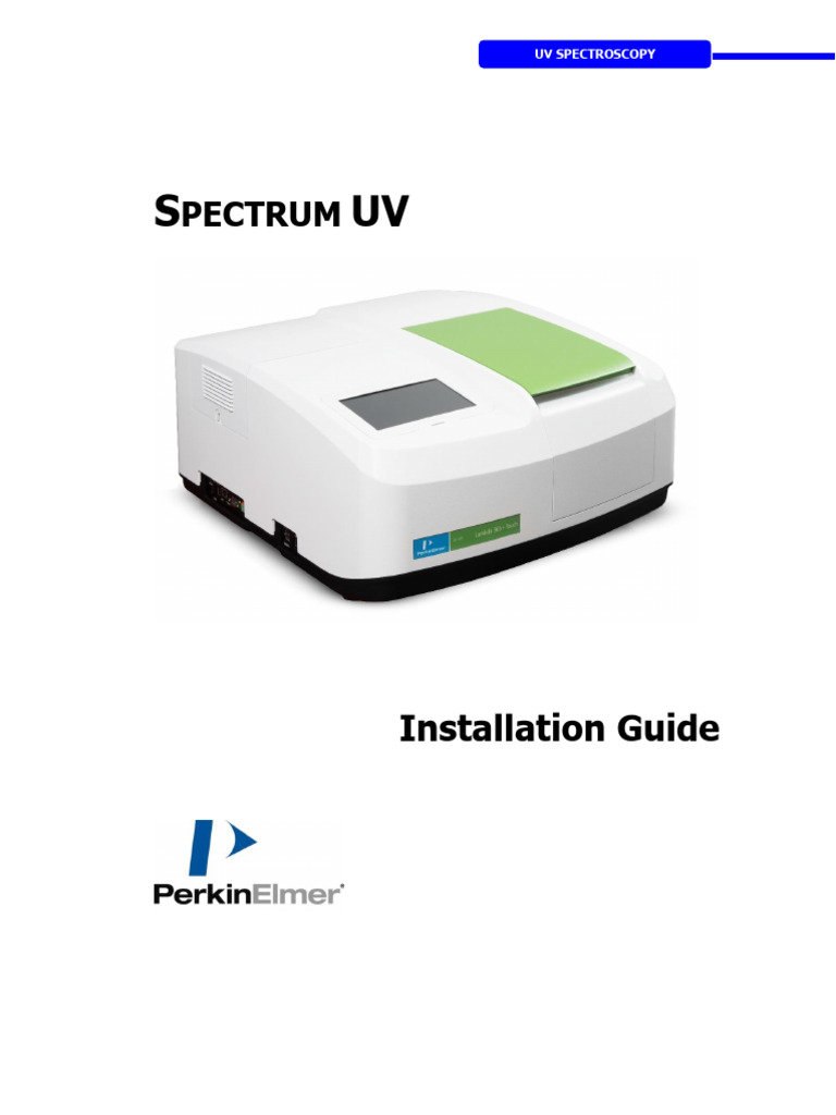 L6050059A Spectrum UV Installation Instruction | PDF