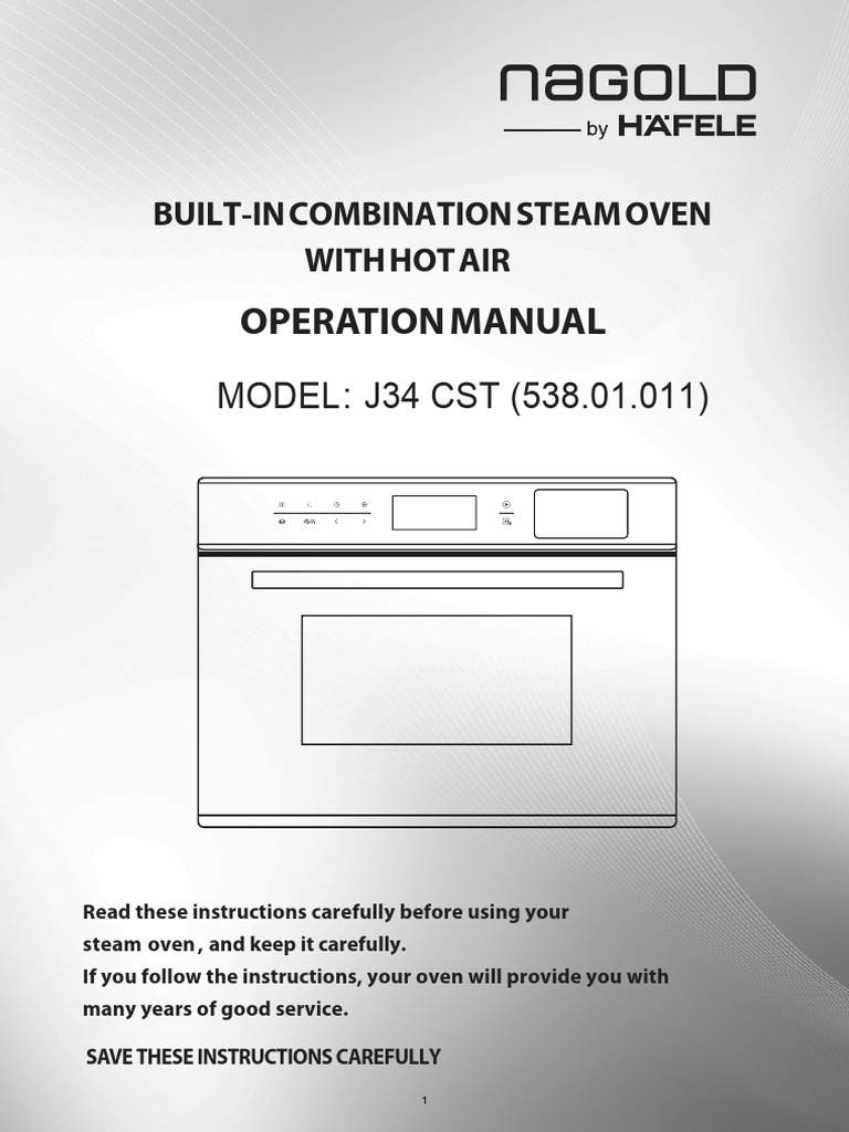 538.01.011 User Manual-J34 CST | PDF