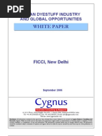 Indian Dyestuff Industry-FICCI Whitepaper-180906