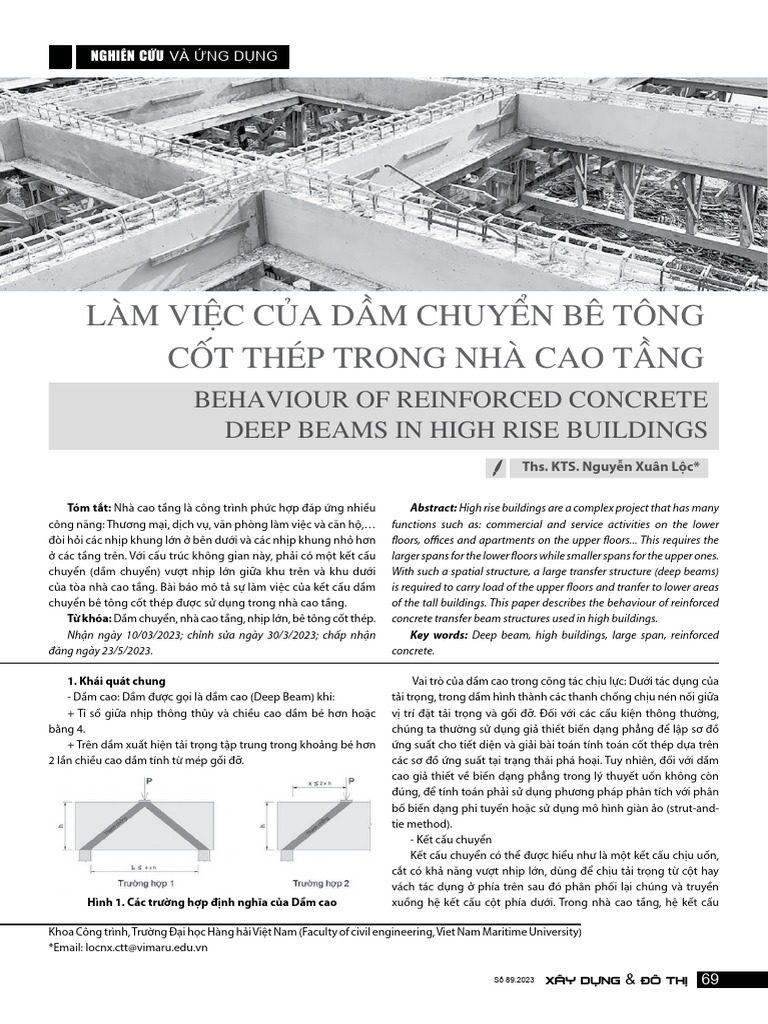Lam Viec Cua Dam Chuyen Be Tong Cot Thep Trong Nha Cao Tang 9263 | PDF
