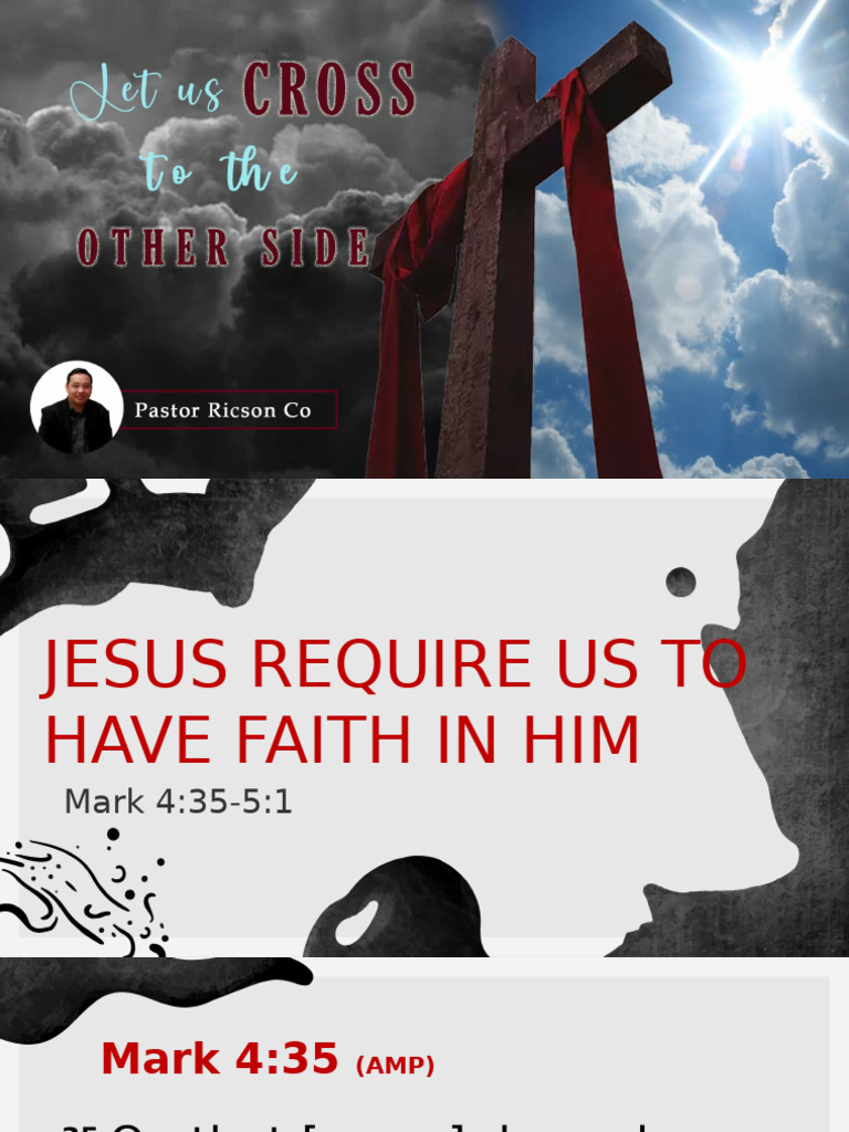 Let Us Cross To The Other Side | PDF