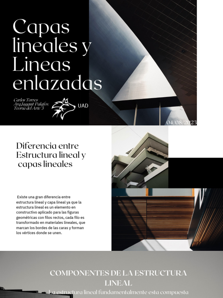 Estructuras Lineales y Capas en Arte | PDF | Geometria clasica ...